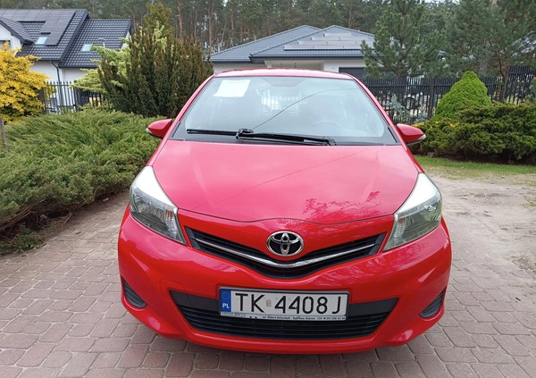 Toyota Yaris cena 29900 przebieg: 123000, rok produkcji 2012 z Golczewo małe 232